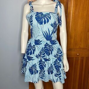 By Egreis Skyla Dress Size Medium Tropical Sun Dress